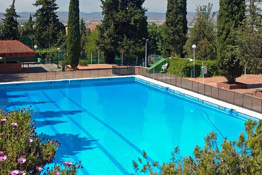 piscina desde arriba