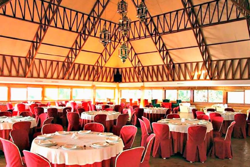 salón piramidal