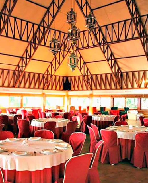 salón piramidal